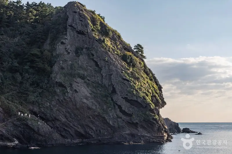 행남 도동 해안산책로 (울릉도,독도 국가지질공원)