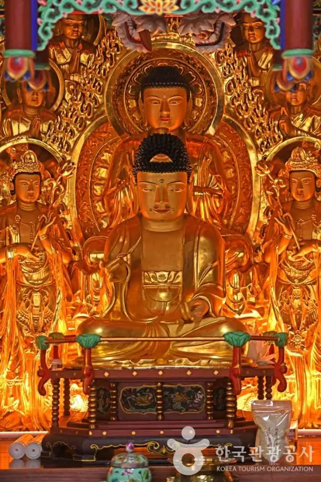堤川無厳寺木造阿弥陀如来坐像