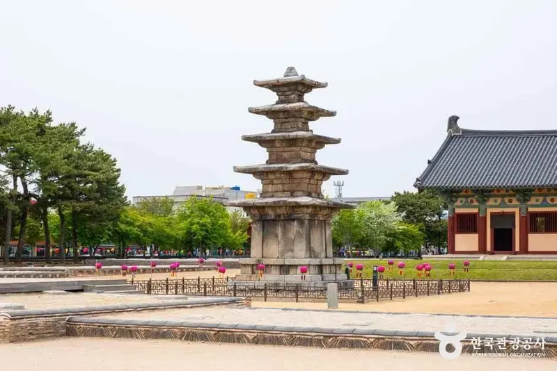 부여 정림사지 오층석탑