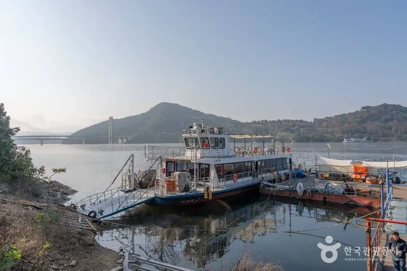 青風湖 遊覧船
